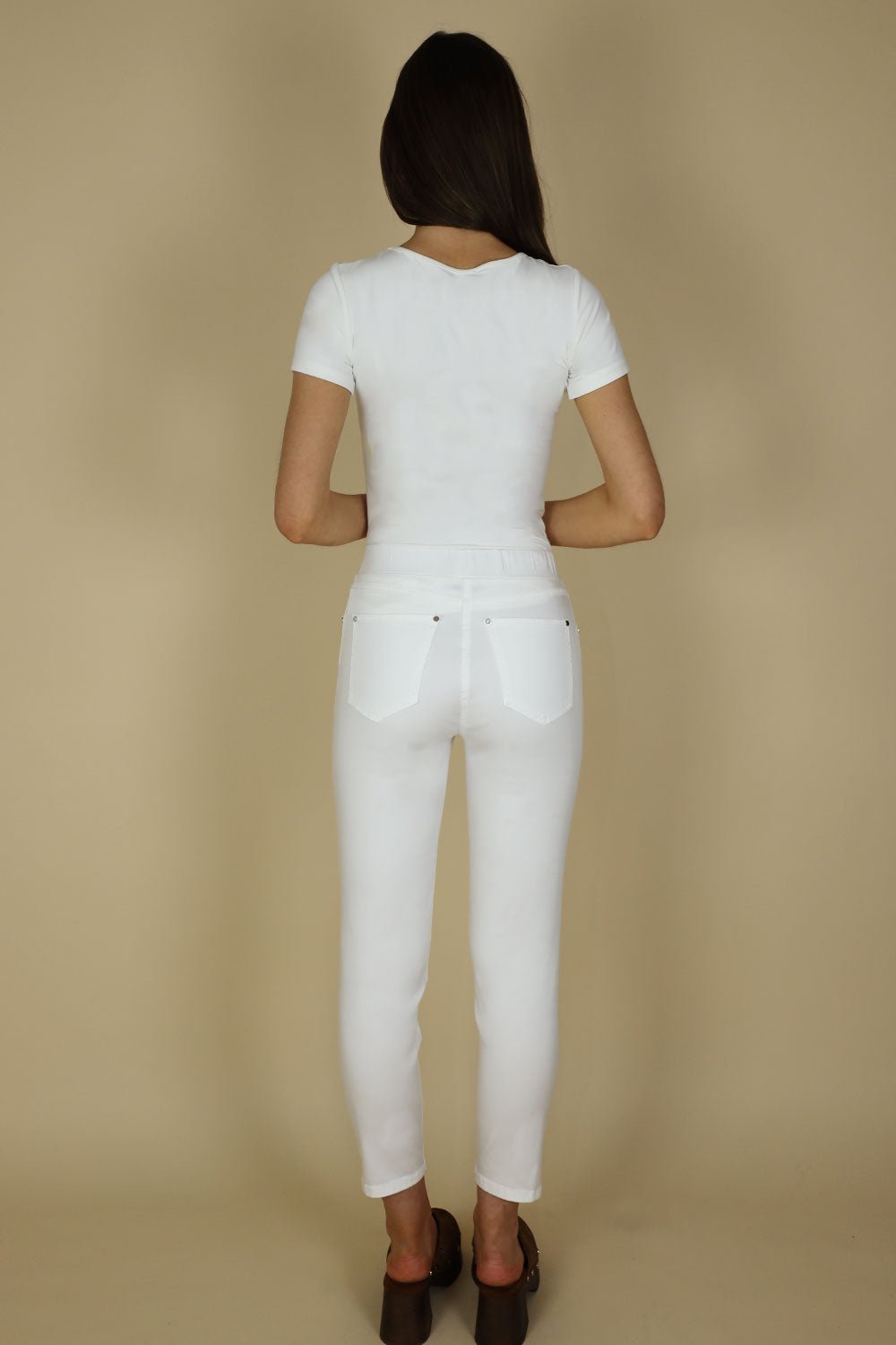 Kit Elasticated Waist Tencel Trouser - 25" Leg - No2moro