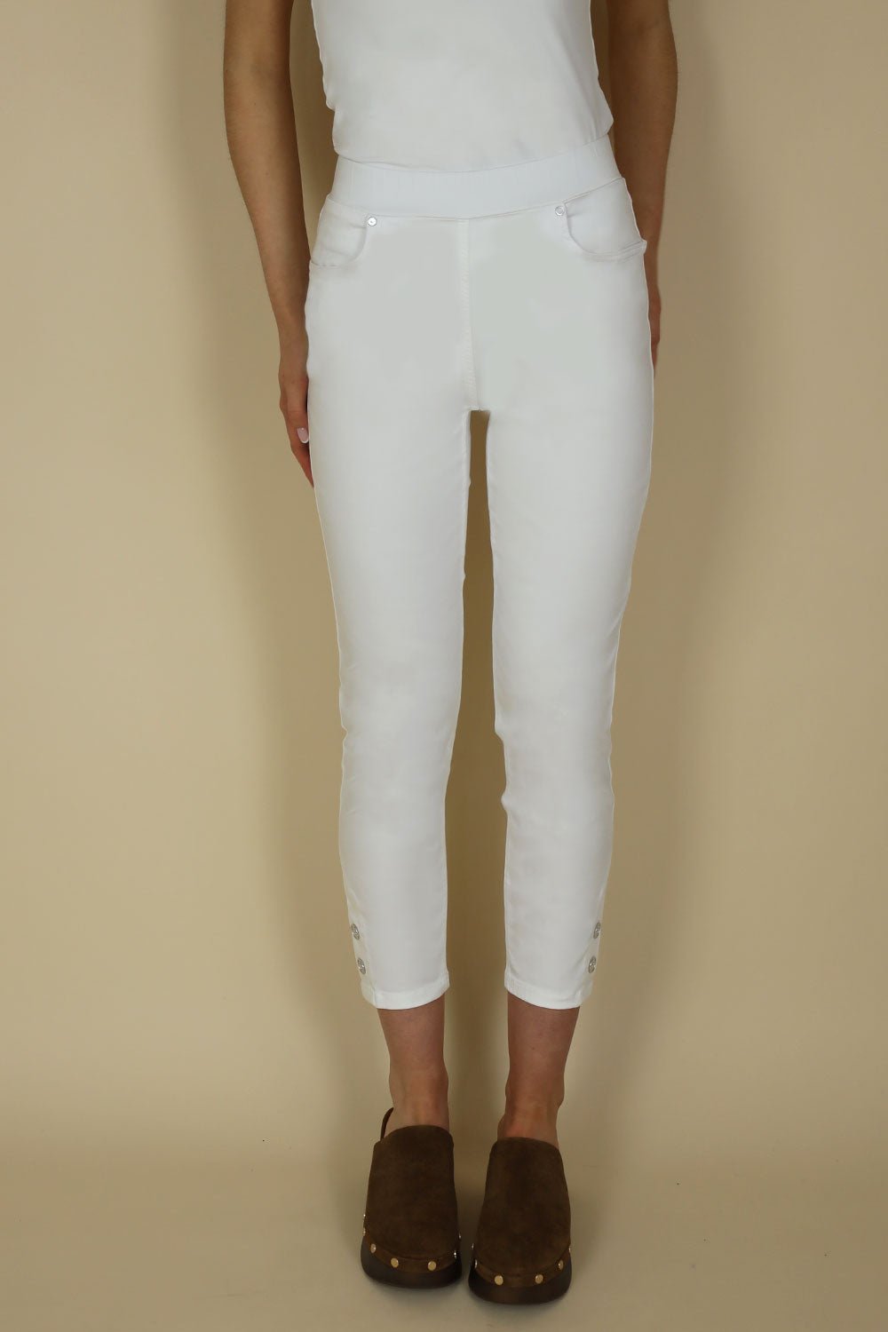 Kit Elasticated Waist Tencel Trouser - 25" Leg - No2moro