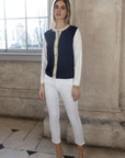 May Lurex Pointelle Cardigan - No2moro