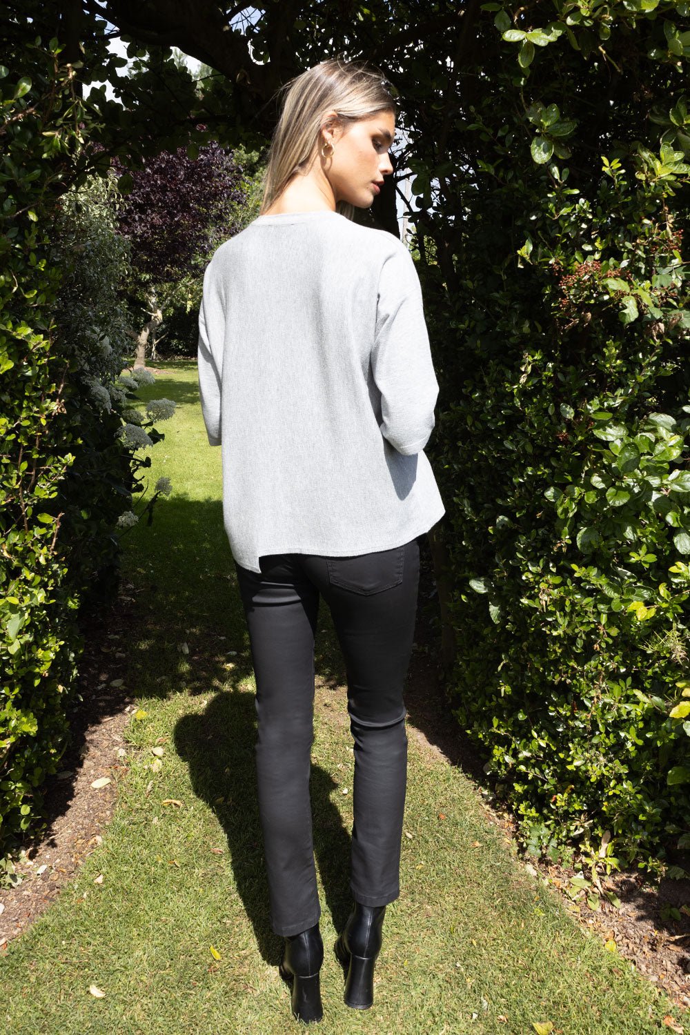 Milan Oversized 3/4 Sleeve Knit - No2moro