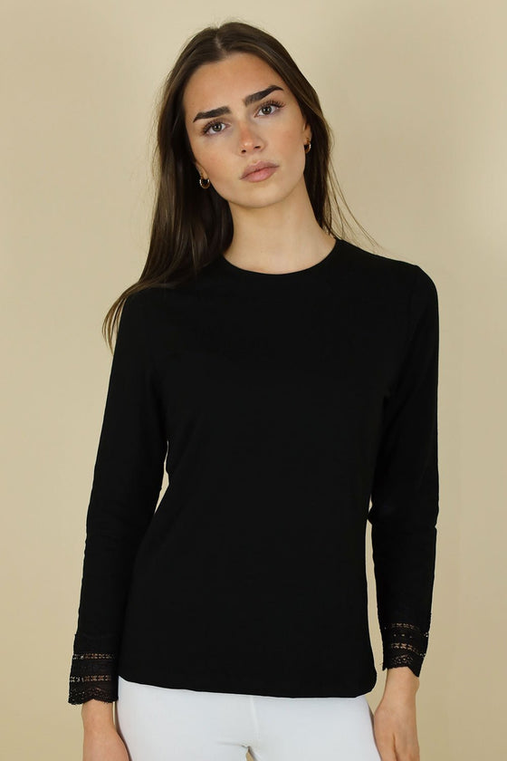 Nantes Lace Cotton Top - No2moro