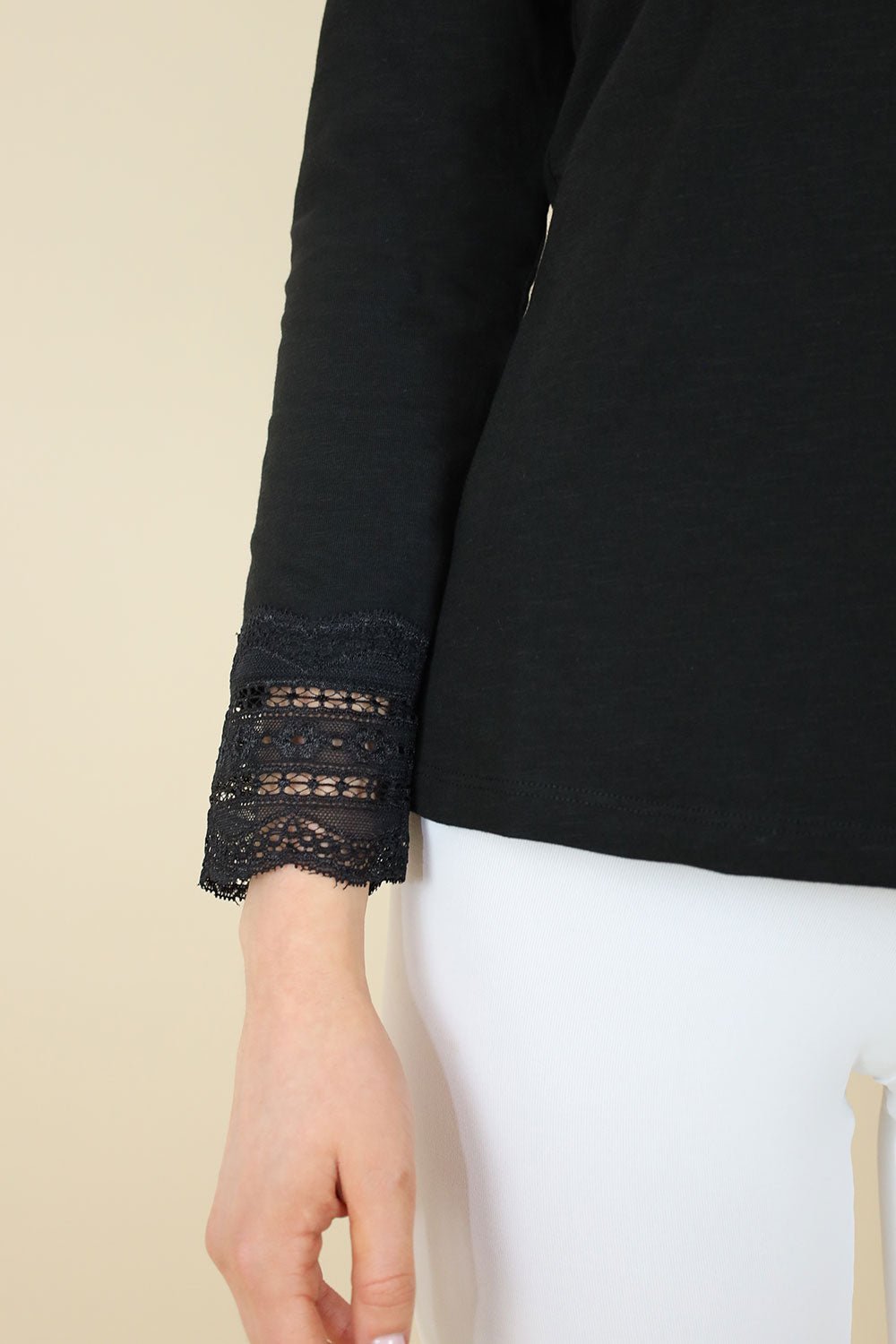 Nantes Lace Cotton Top - No2moro