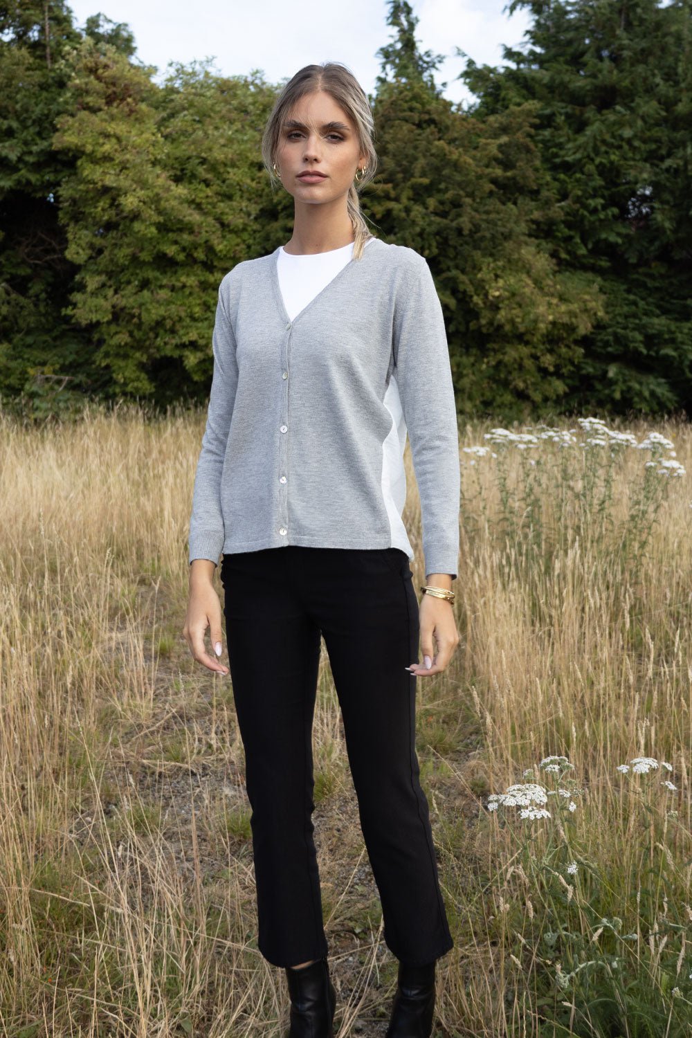 Naples Textured Back Cardigan - No2moro