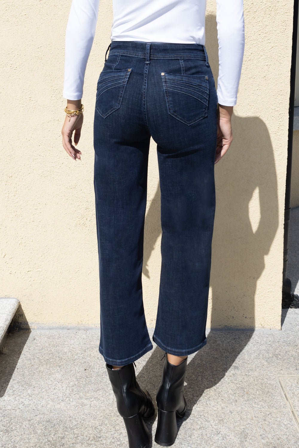 Napoli Wide Leg Denim Trouser - 27" Leg - No2moro