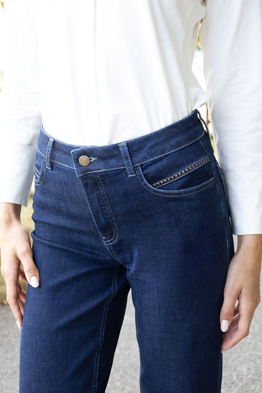 Napoli Wide Leg Denim Trouser - 27" Leg - No2moro