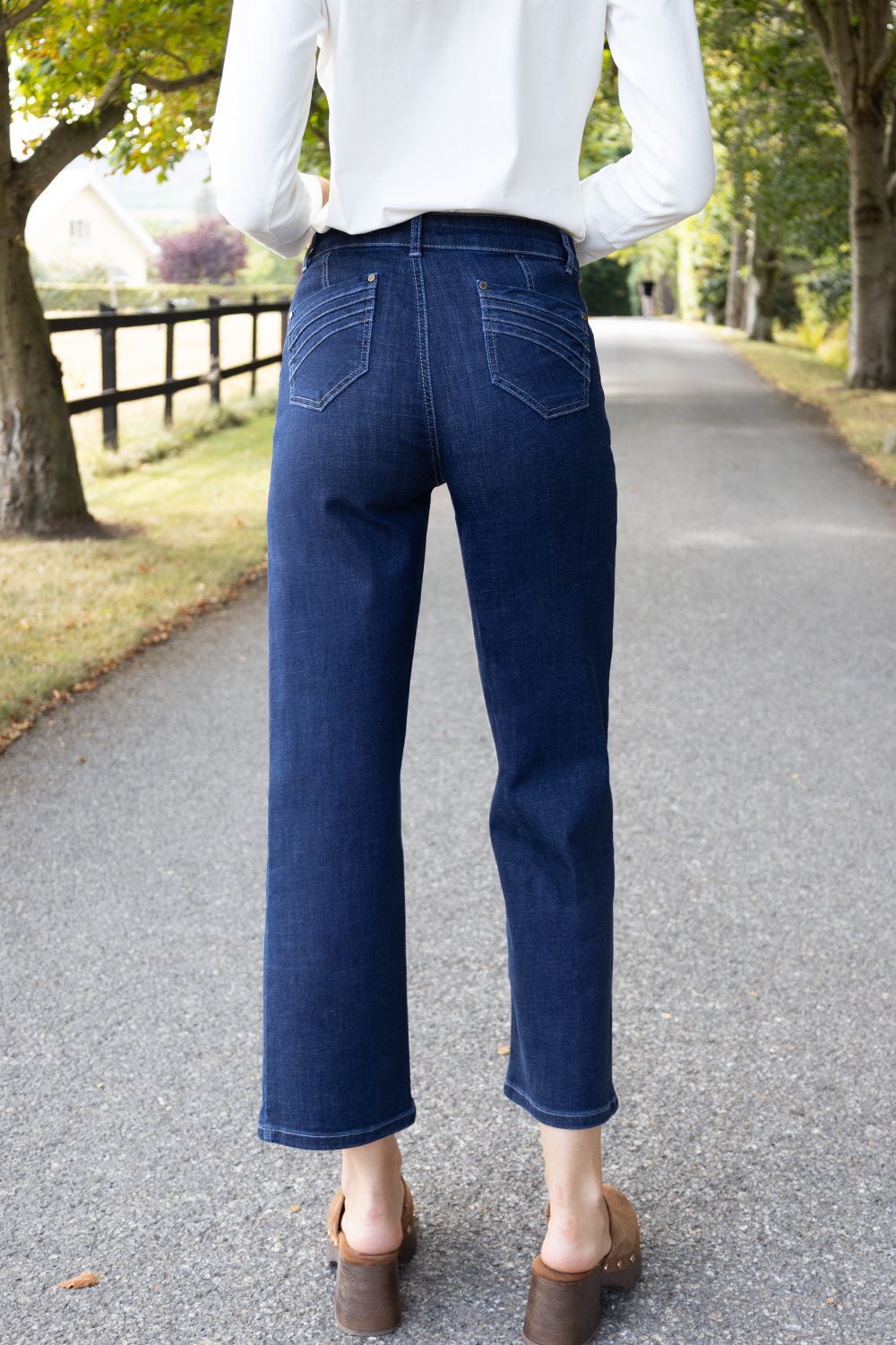 Napoli Wide Leg Denim Trouser - 27" Leg - No2moro