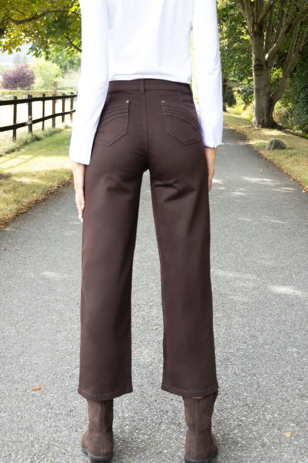 Napoli Wide Leg Denim Trouser - 27" Leg - No2moro