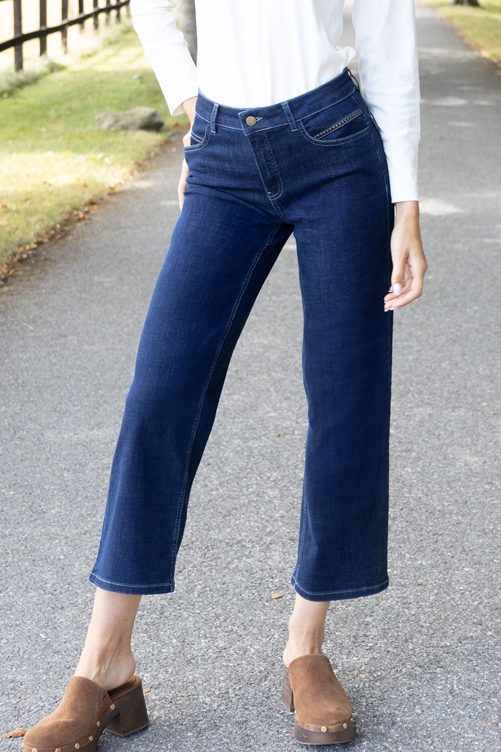 Napoli Wide Leg Denim Trouser - 27" Leg - No2moro