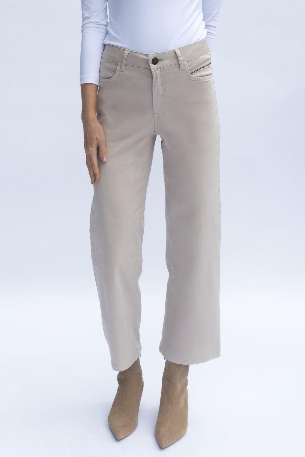 Napoli Wide Leg Denim Trouser - 27" Leg - No2moro