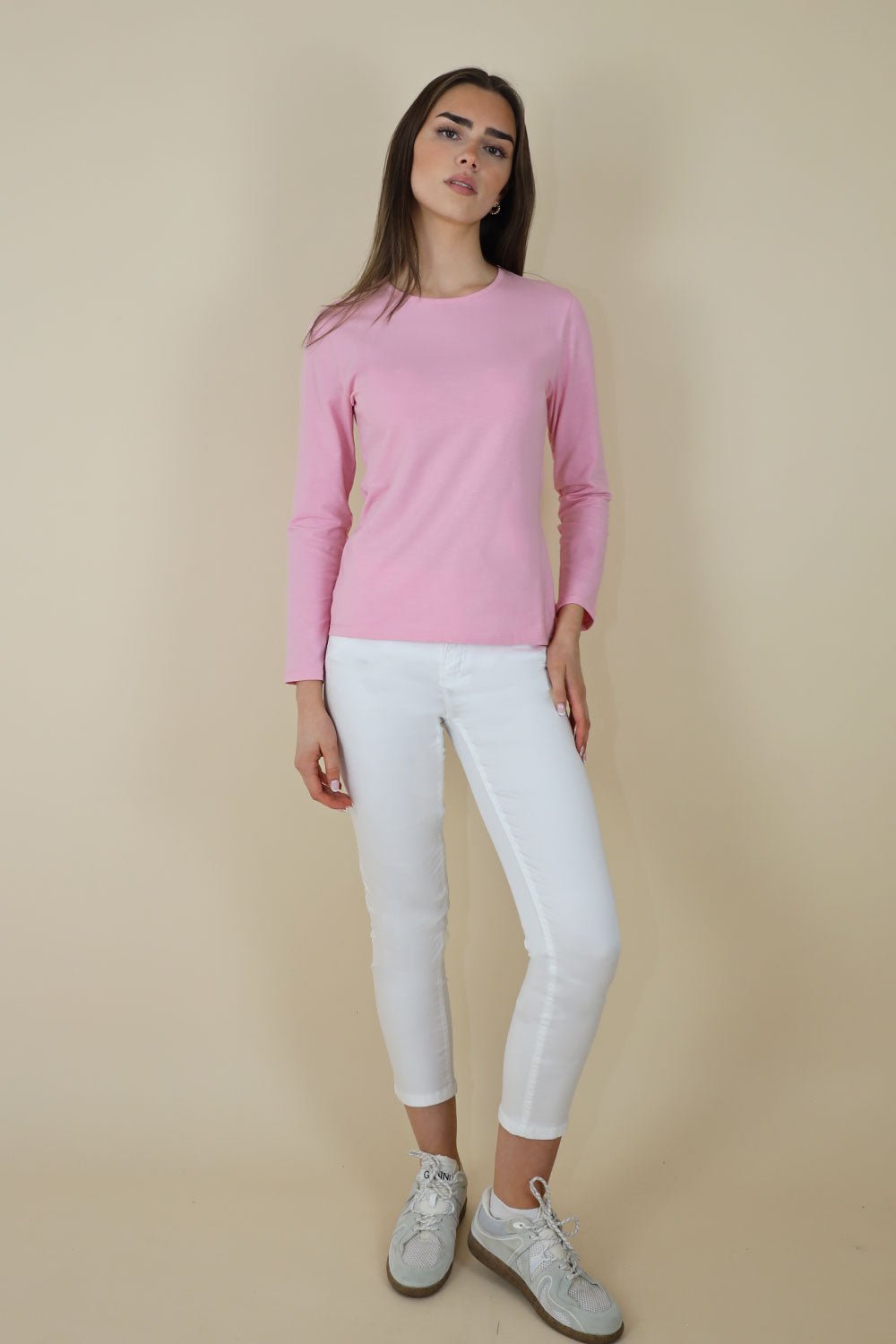 Paris Long Sleeve Cotton Tee - No2moro
