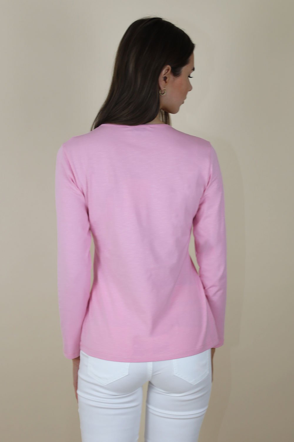 Paris Long Sleeve Cotton Tee - No2moro