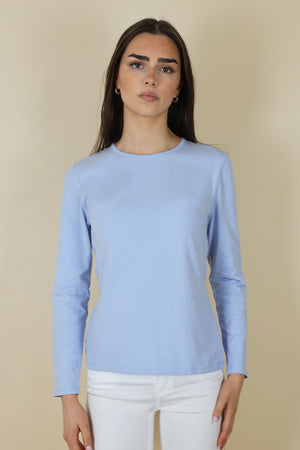 Paris Long Sleeve Cotton Tee - No2moro