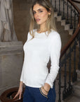 Paris Long Sleeve Cotton Tee - No2moro