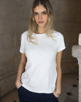 Paris Short Sleeve Cotton Tee - No2moro