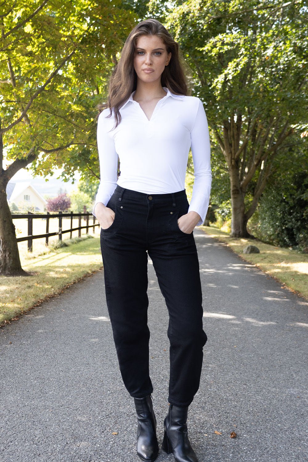Rhea Barrel Leg Jean – 27” Leg - No2moro