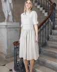 Sadie Cheesecloth Puff Sleeve Dress - No2moro