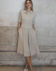 Sadie Cheesecloth Puff Sleeve Dress - No2moro