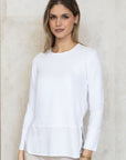 Sara Collarless Layering Shirt - No2moro