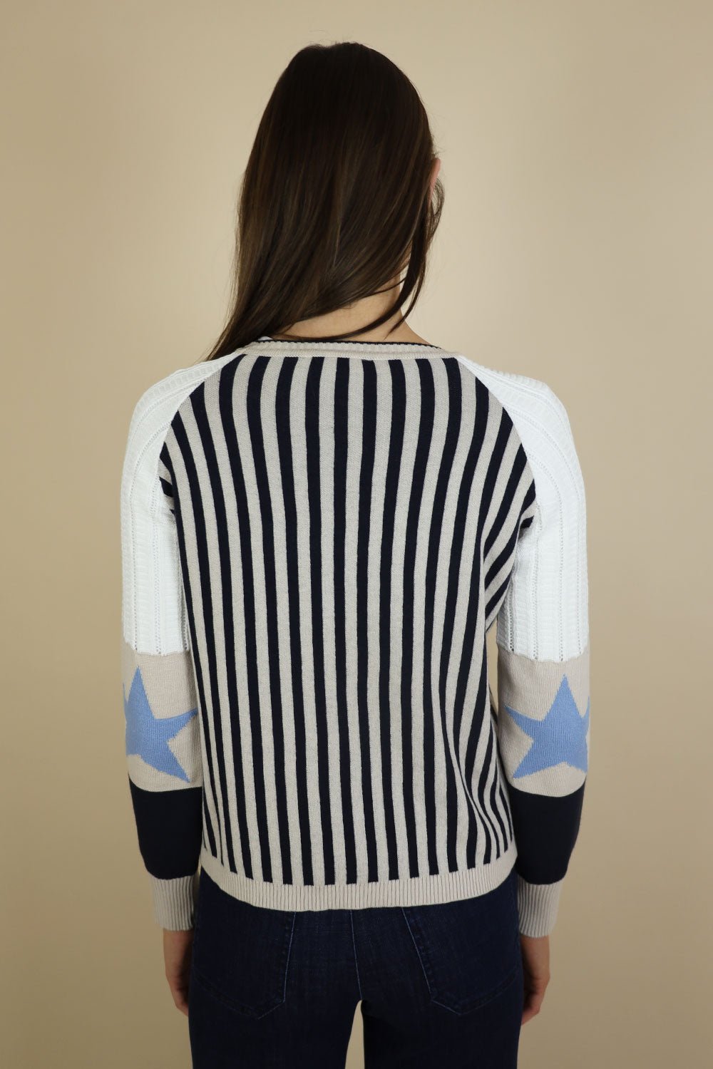 Senna Raglan Mixed Media Knit - No2moro