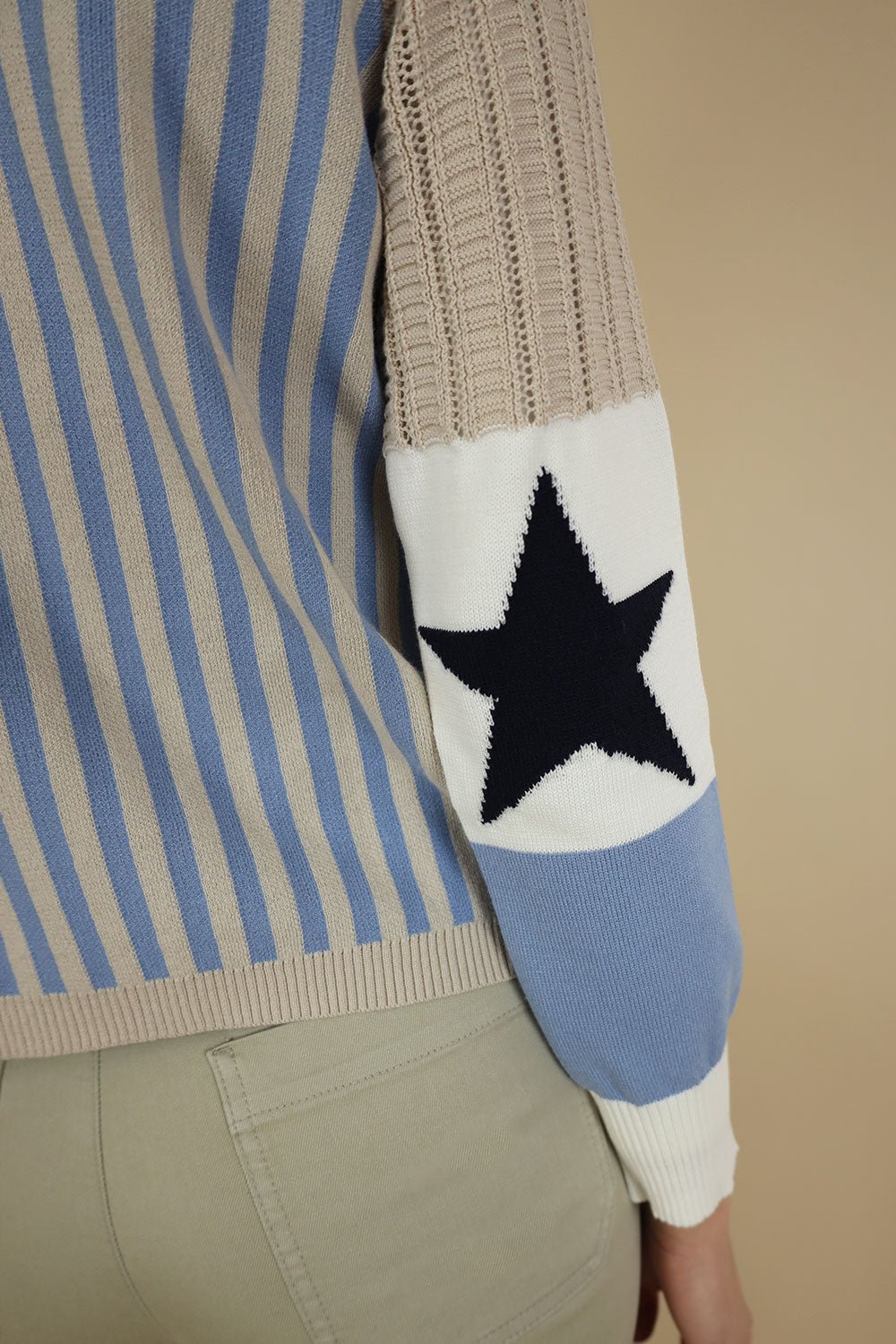 Senna Raglan Mixed Media Knit - No2moro