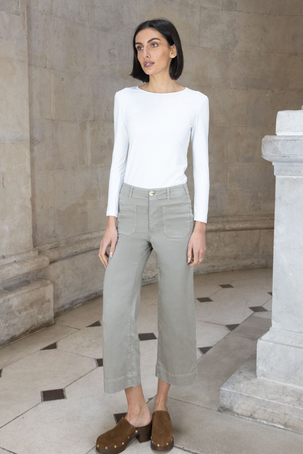 Terri Wide Leg Tencel Trouser – 26" Leg - No2moro