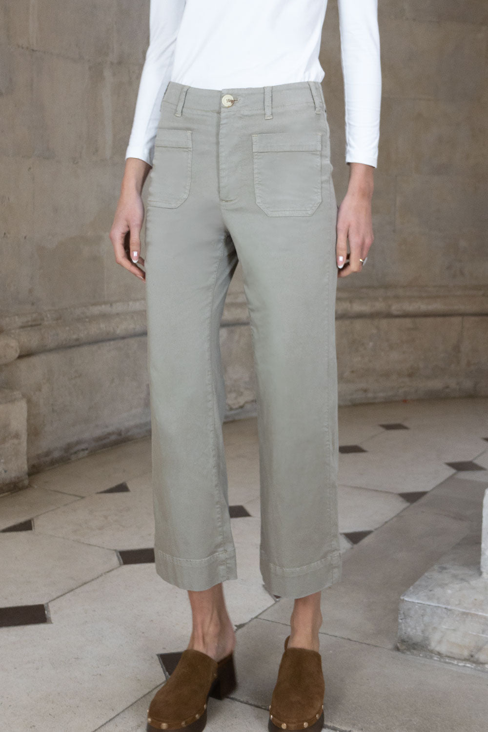 Terri Wide Leg Tencel Trouser – 26" Leg - No2moro