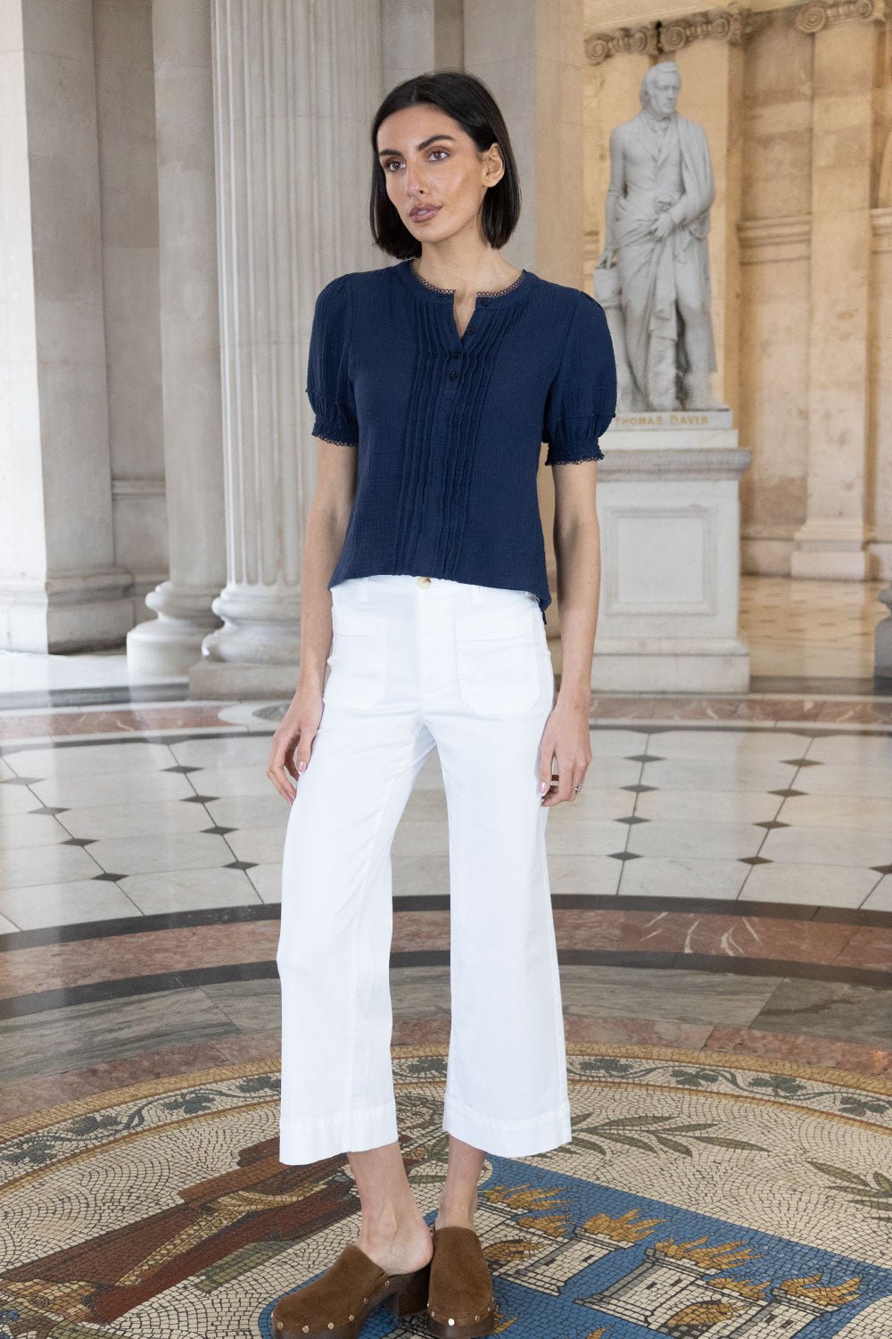 Terri Wide Leg Tencel Trouser – 26" Leg - No2moro