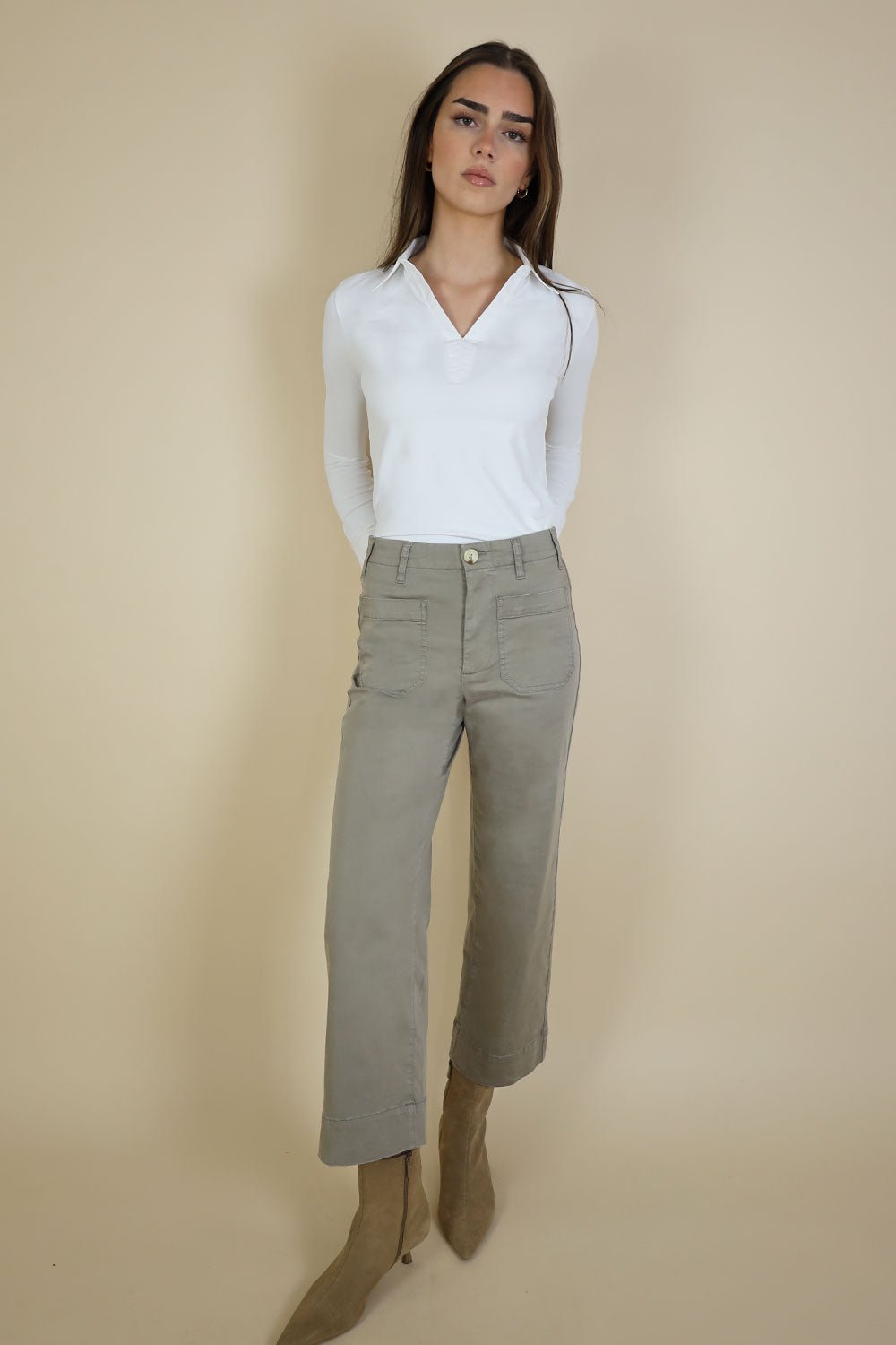 Terri Wide Leg Tencel Trouser – 26" Leg - No2moro