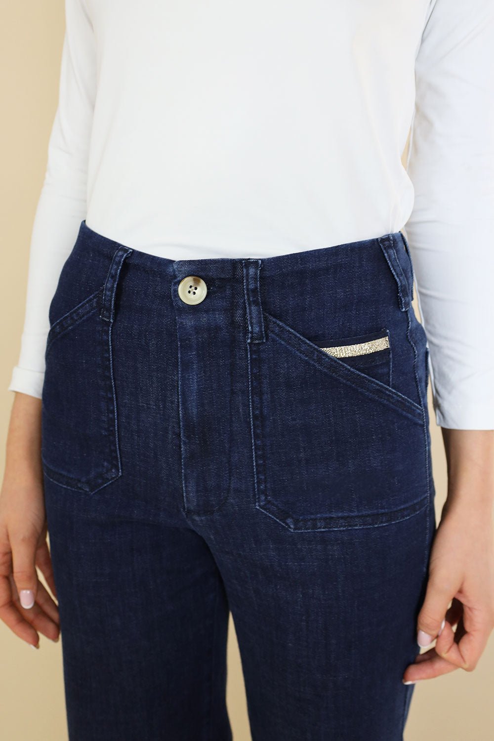 Toni Wide Leg Denim Trouser – 26" Leg - No2moro