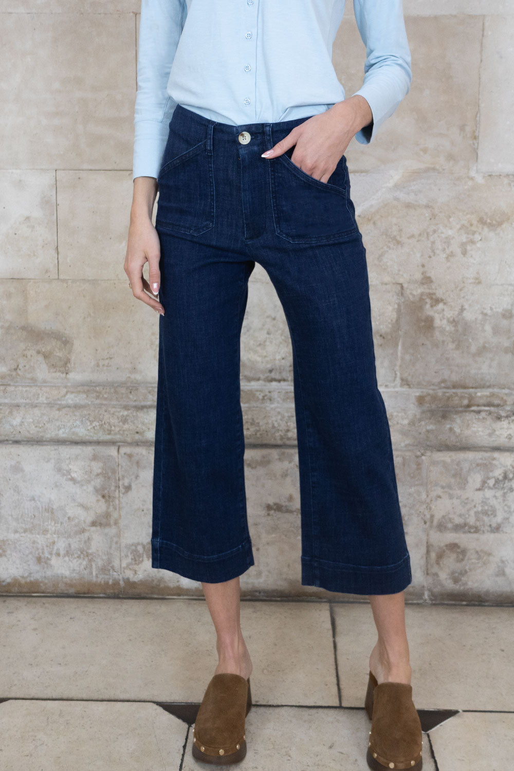 Toni Wide Leg Denim Trouser – 26" Leg - No2moro