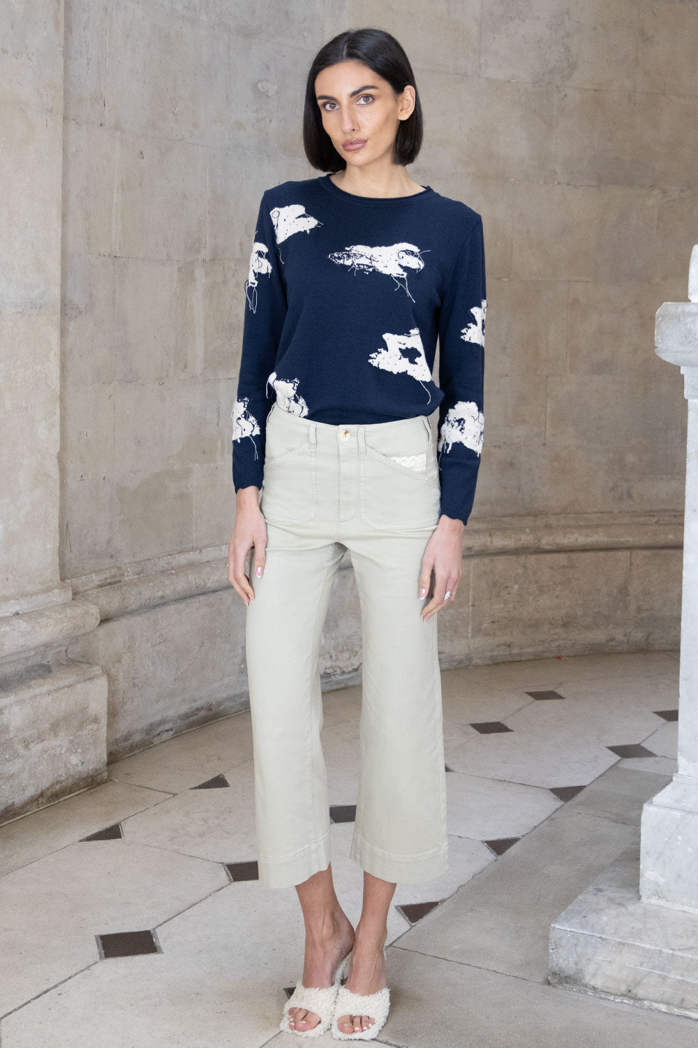 Toni Wide Leg Denim Trouser – 26" Leg - No2moro