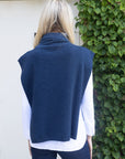 Zeus Wool Mix High Neck Gilet - No2moro