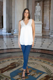 Bailey Silk Look Long Camisole - No2moro