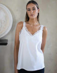 Celeste Cotton Lace Camisole - No2moro