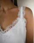 Celeste Cotton Lace Camisole - No2moro