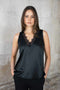 Kai V Neck Silk Look Camisole - No2moro