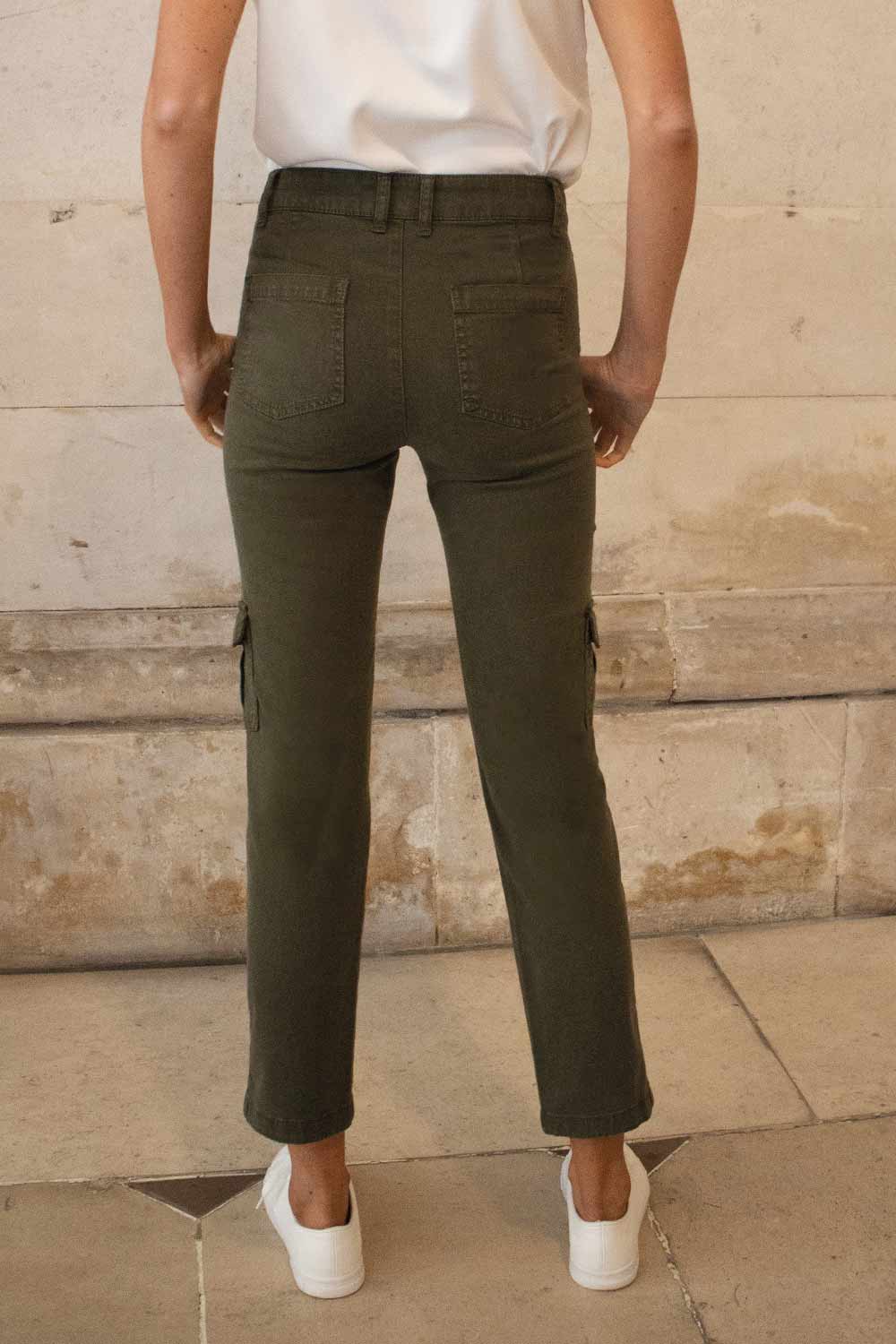 Maisie Cargo Tencel Trouser - 27&quot; Leg - No2moro