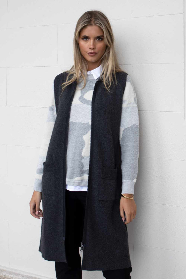 Nashville Wool Zipped Coat - No2moro