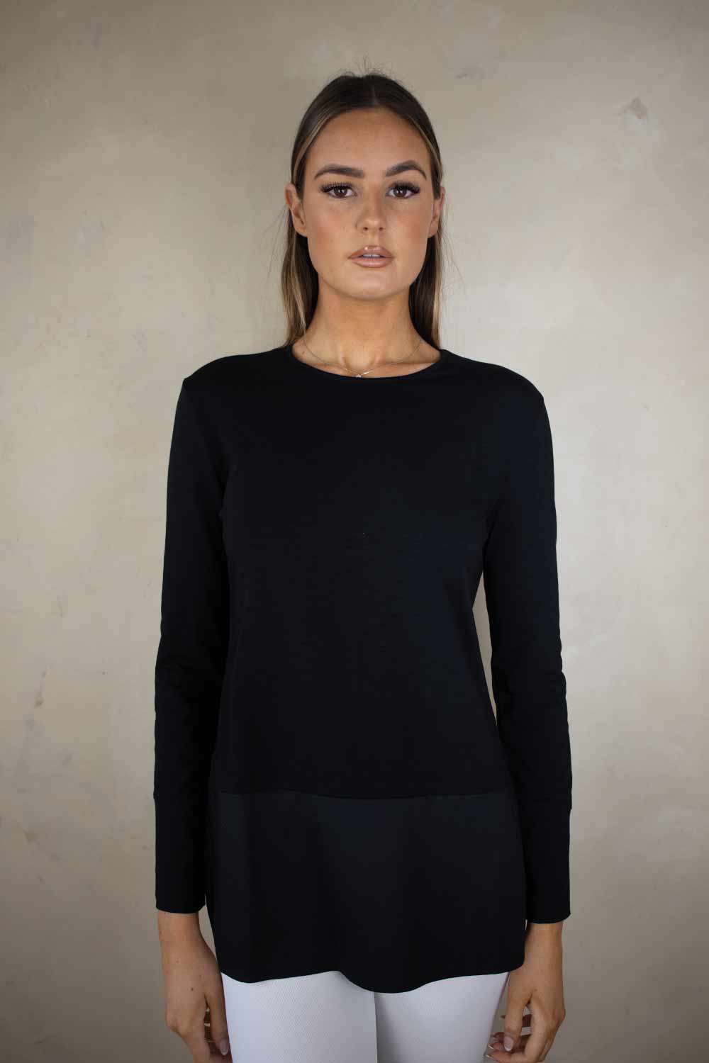 Sara Collarless Layering Shirt - No2moro