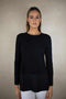 Sara Collarless Layering Shirt - No2moro