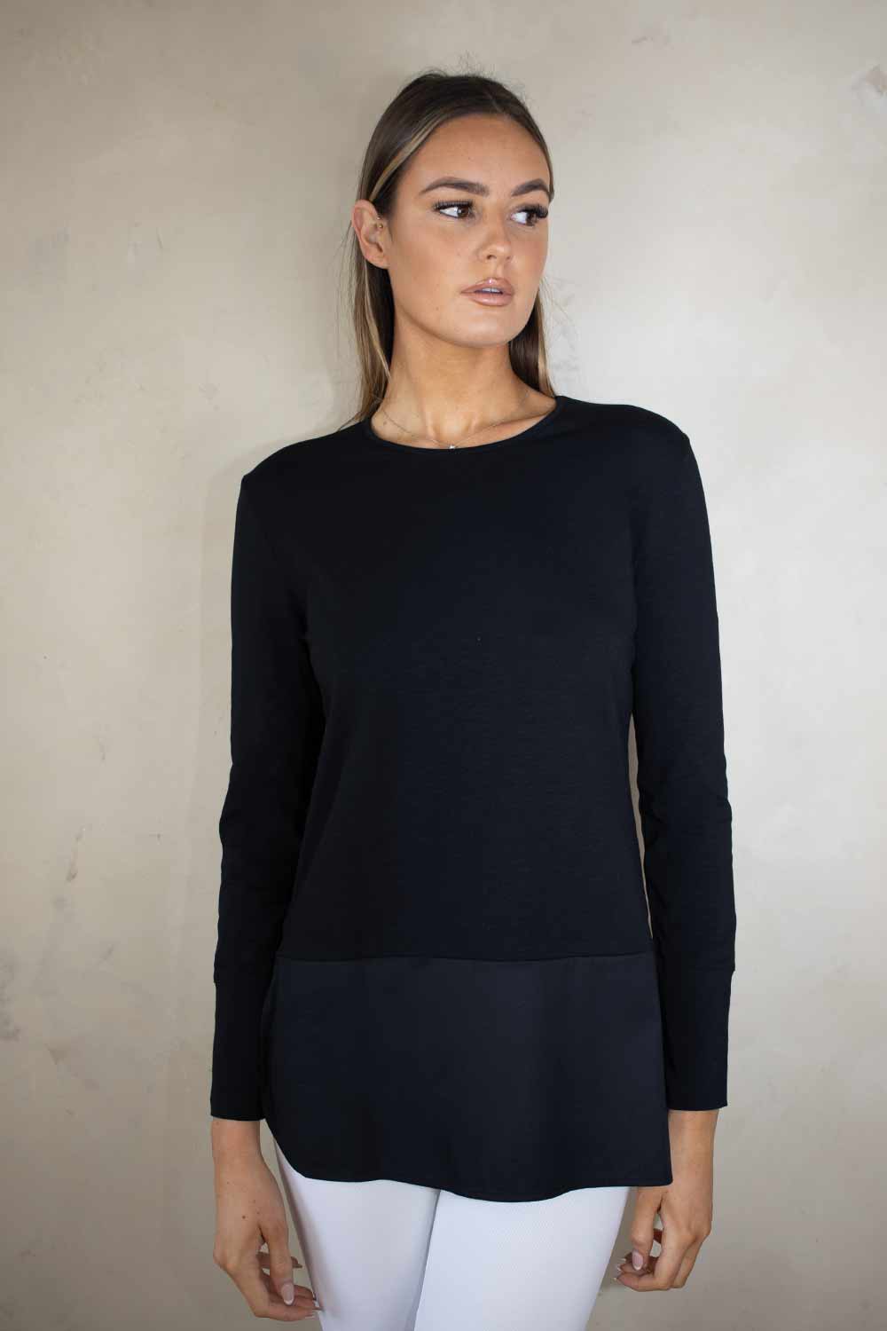 Sara Collarless Layering Shirt - No2moro